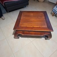 Tavolino legno massello 