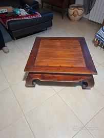 Tavolino legno massello 