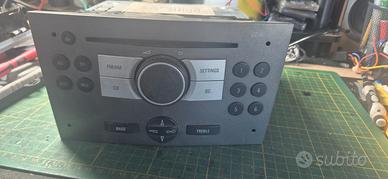 Autoradio Blaupunkt CD30 MP3 Opel Radio Argento