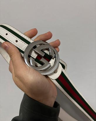 Cintura con cinghia GG