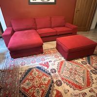 Divano Ikea con ulteriore rivestimento