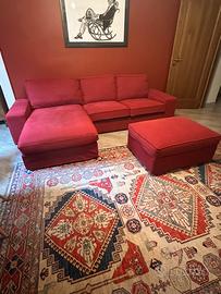 Divano Ikea con ulteriore rivestimento