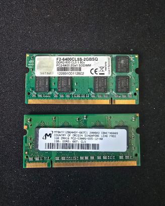 ram laptop ddr2