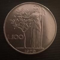 Moneta rara da 100 lire.