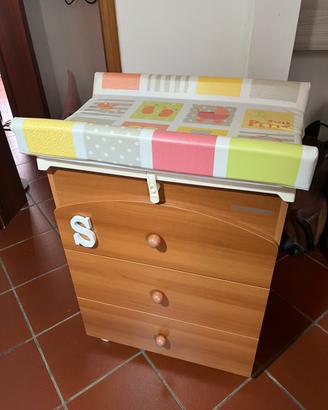 Fasciatoio foppapedretti + lettino + alzasedia