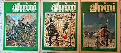 Alpini, storia e leggenda (3 vol) Rizzoli 1981