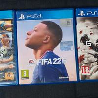 Giochi Ps4 Gta 5, Gost of tsushima, fifa22