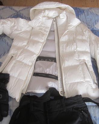 GIUBBINO-BOGNER+PANTALONE+GUANTI-COLMAR+DA NEVE