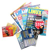 Lotto 4 riviste Linux Pro 2004/05-Mandrake, Gentoo