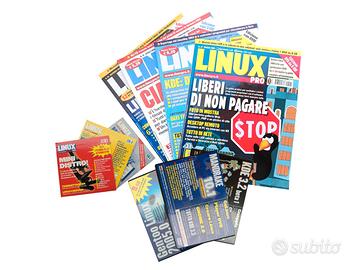 Lotto 4 riviste Linux Pro 2004/05-Mandrake, Gentoo