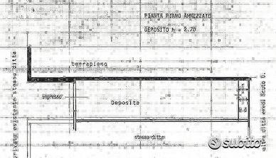 Aci Catena - locale deposito/ufficio