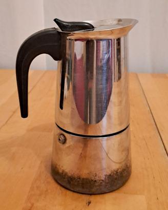 Moka da 6 acciaio inox RITIRO MILANO PIAZZALE LODI