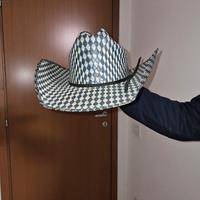 Cappello Rodeo King e cappelliera