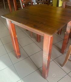 Tavoli legno 60x60
