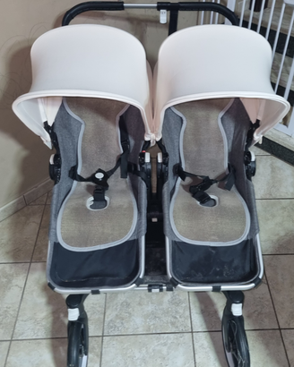 Carrozzina passeggino gemellare