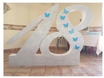 18 ANNI GIGANTE SMONTABILE FESTA COMPLEANNO