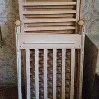 lettino in legno neonato