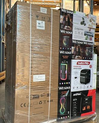 stock pallet casalinghi elettrodomestici