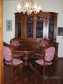 Sala da pranzo classica firmata Maestro Capellini