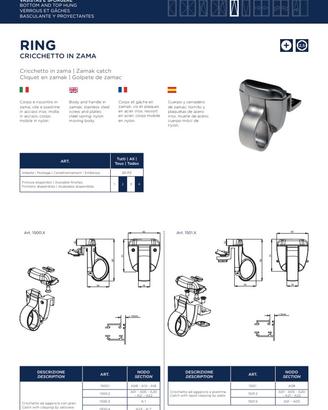 Cricchetto MASTER Art.  RING 1501.1