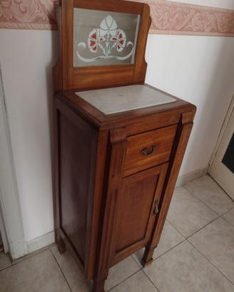 divano letto piu comodino liberty