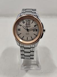 Orologio Curren Silver & Rose Gold 