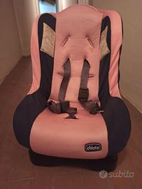 Seggiolino Chicco Eletta 0-18kg rosa e nero