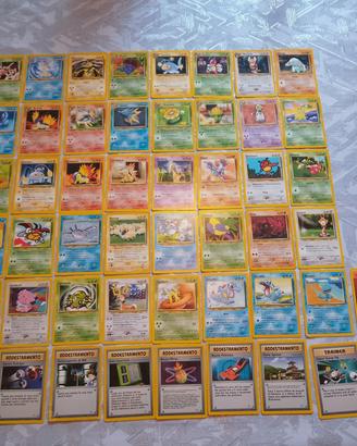 Lotto carte pokemon vintage neo genesis 