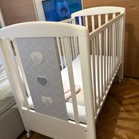 Culla Lettino Lovely Foppapedretti con cuscino e l