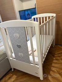 Culla Lettino Lovely Foppapedretti con cuscino e l