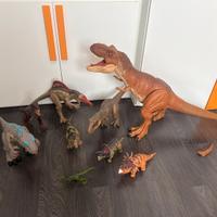DINOSAURI GIOCATTOLO SET CON VARI ARTICOLI