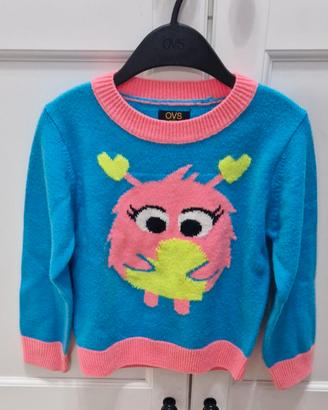 MAGLIONE BAMBINA 6-7 ANNI OVS KIDS