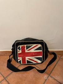 Borsa a tracolla Ben Sherman vera pelle