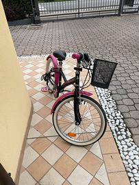 Bici bambina B’Twin Original 500 – 20” – Rosa/Nera