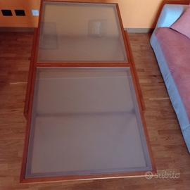 Tavolo da soggiorno ciliegio 90x90