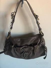 Borsa originale Just Cavalli in vera pelle marrone