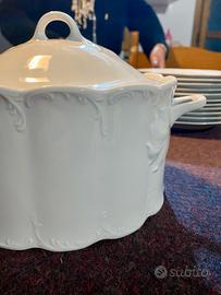 Servizio porcellana ARPO vintage - rilievo floreal