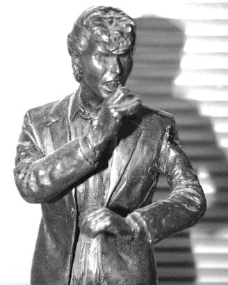 Statua David Bowie