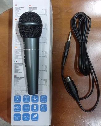 Microfono dinamico professionale 600 ohm XLR