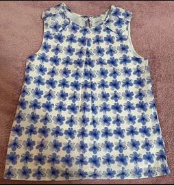 Blusa smanicata  Okaïdi  • 12-14 anni • NUOVA