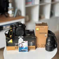 Nikon D7100 + Sigma 18-50 f/2.8 + Nikon 55-300 VR