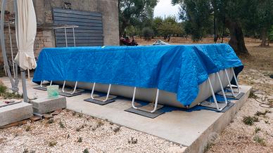 Piscina Fuoriterra, 244 x 488 x 107 Cm