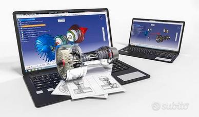 Industrial Designer cad 3d + Stampa 3d