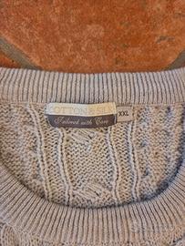 Maglione uomo beige
