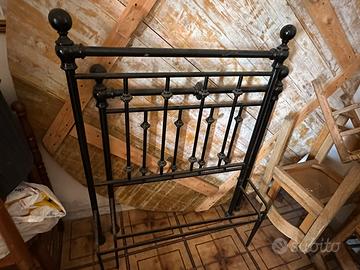 Letto ferro battuto (antico)