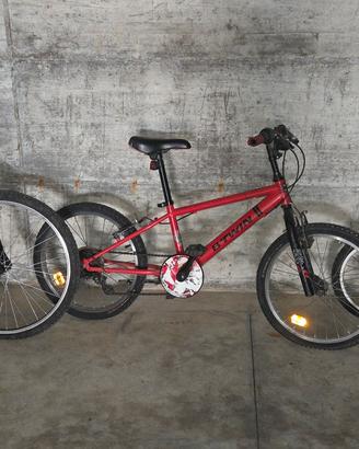 bici MTB per bimbo da 2/3 anni a  11/12  anni