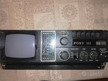 Radio,tv,mangiacassette  Marca PONY 503