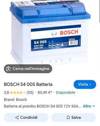 batteria auto 