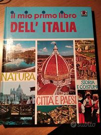 Book libro IL MIO PRIMO LIBRO DELL'ITALIA natura s