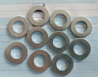 set 10 rondelle alluminio 22x12x sp.2 tappo olio